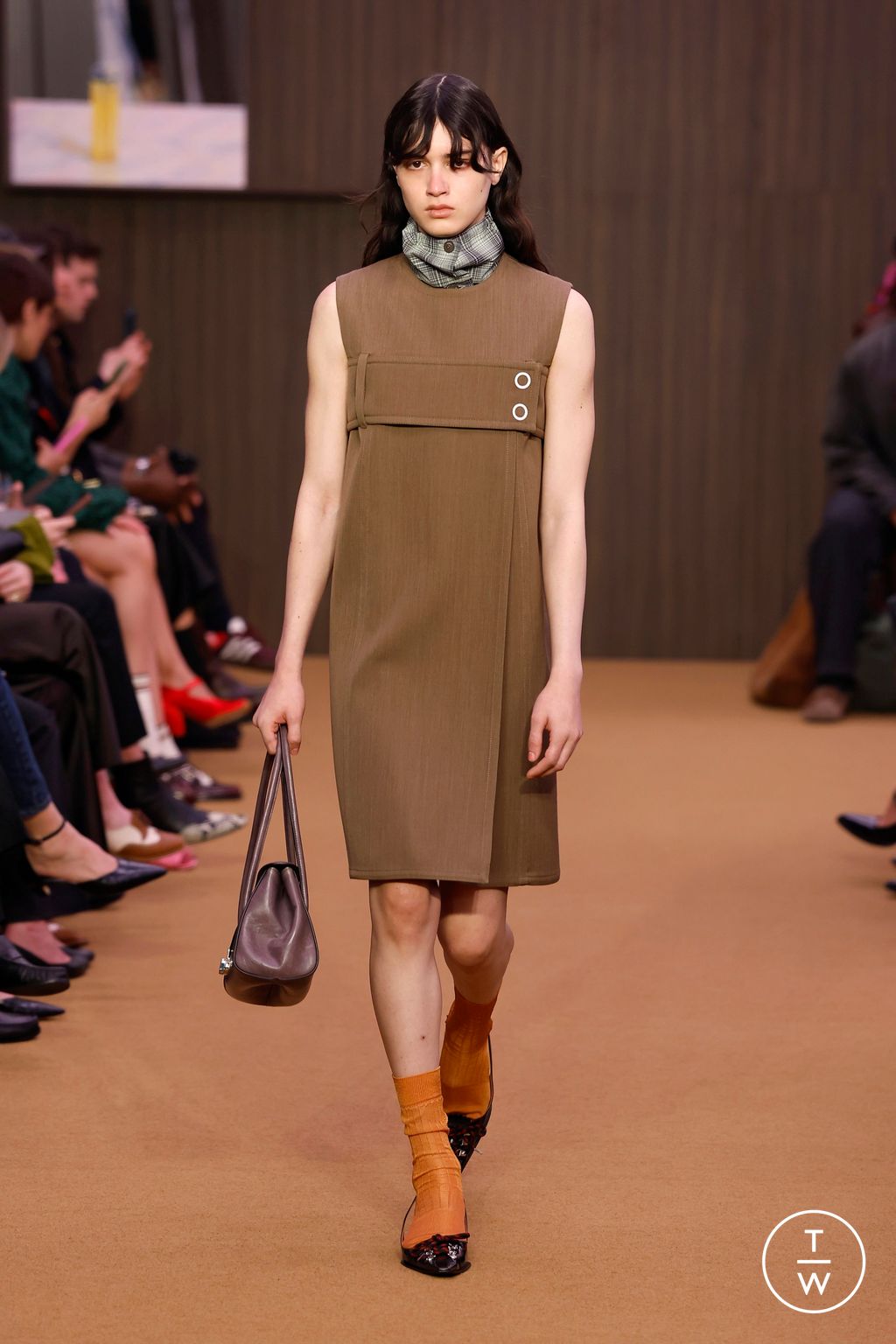 Fashion Week Milan Fall/Winter 2026 look 11 from the Marni collection womenswear