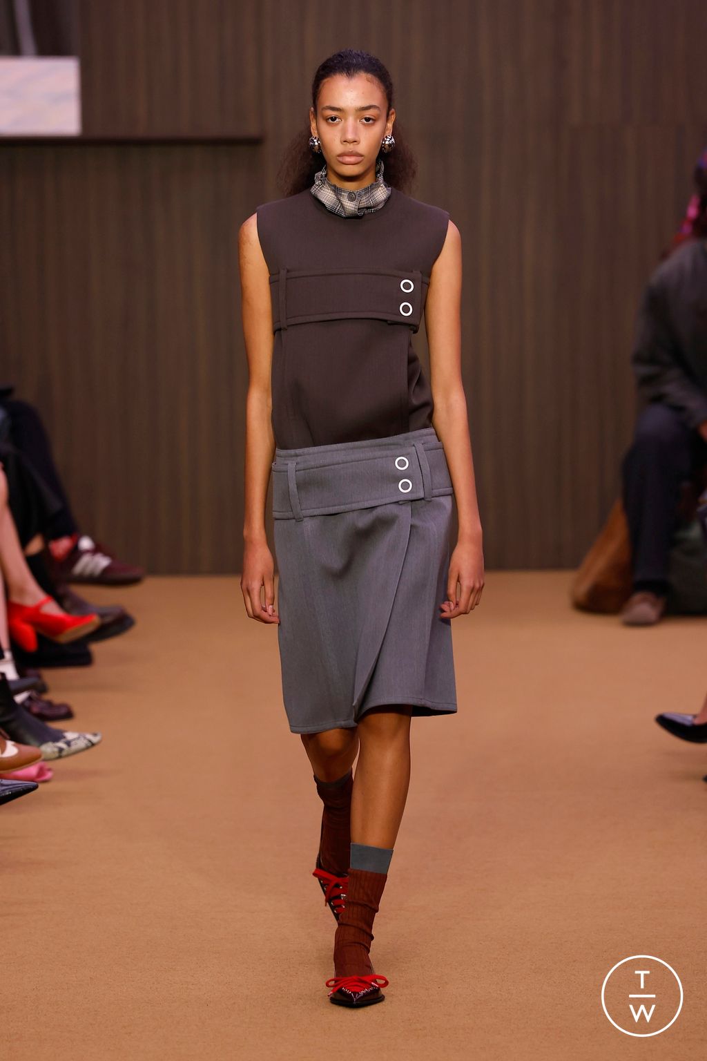 Fashion Week Milan Fall/Winter 2026 look 13 from the Marni collection womenswear