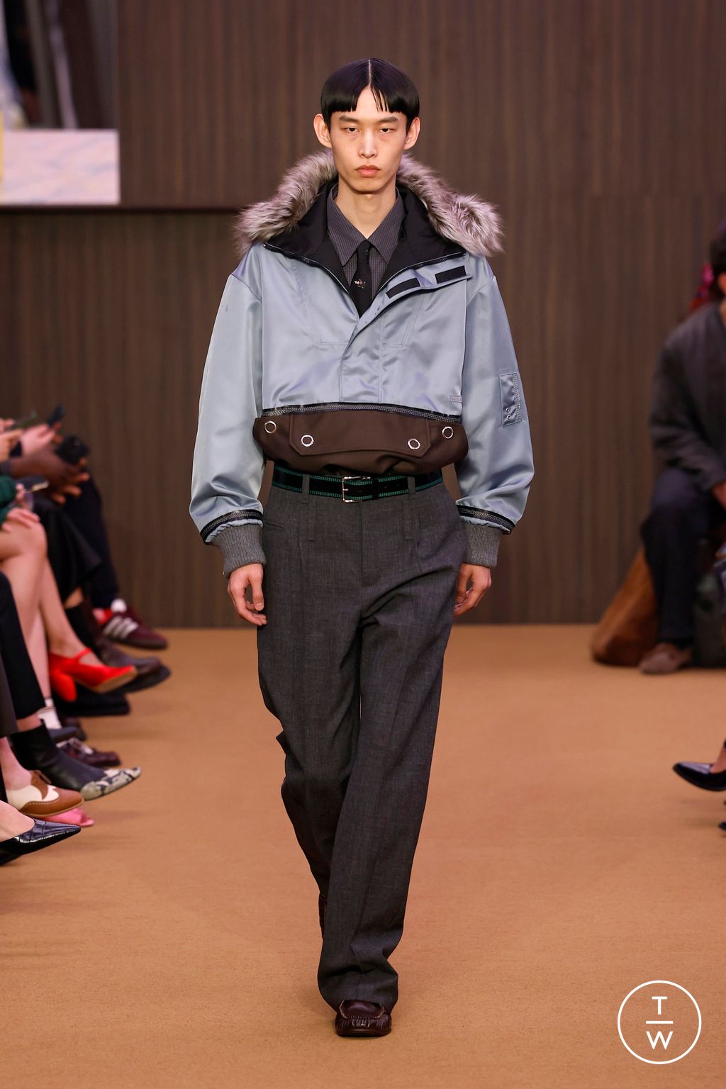 Fashion Week Milan Fall/Winter 2026 look 14 de la collection Marni womenswear