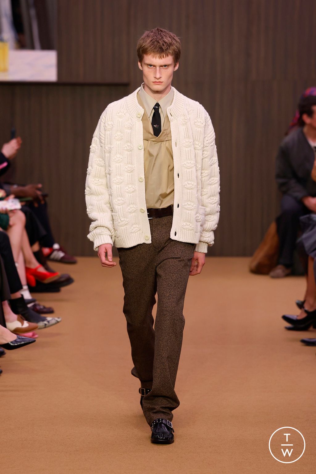 Fashion Week Milan Fall/Winter 2026 look 17 from the Marni collection womenswear