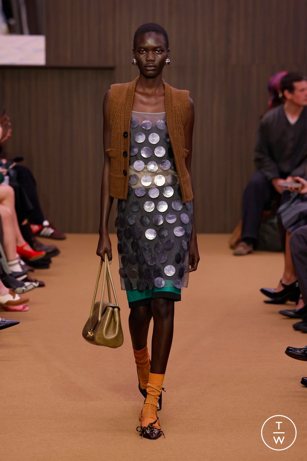 Fashion Week Milan Fall/Winter 2026 look 22 from the Marni collection 女装