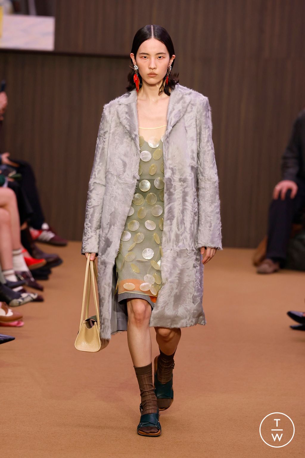 Fashion Week Milan Fall/Winter 2026 look 24 from the Marni collection womenswear