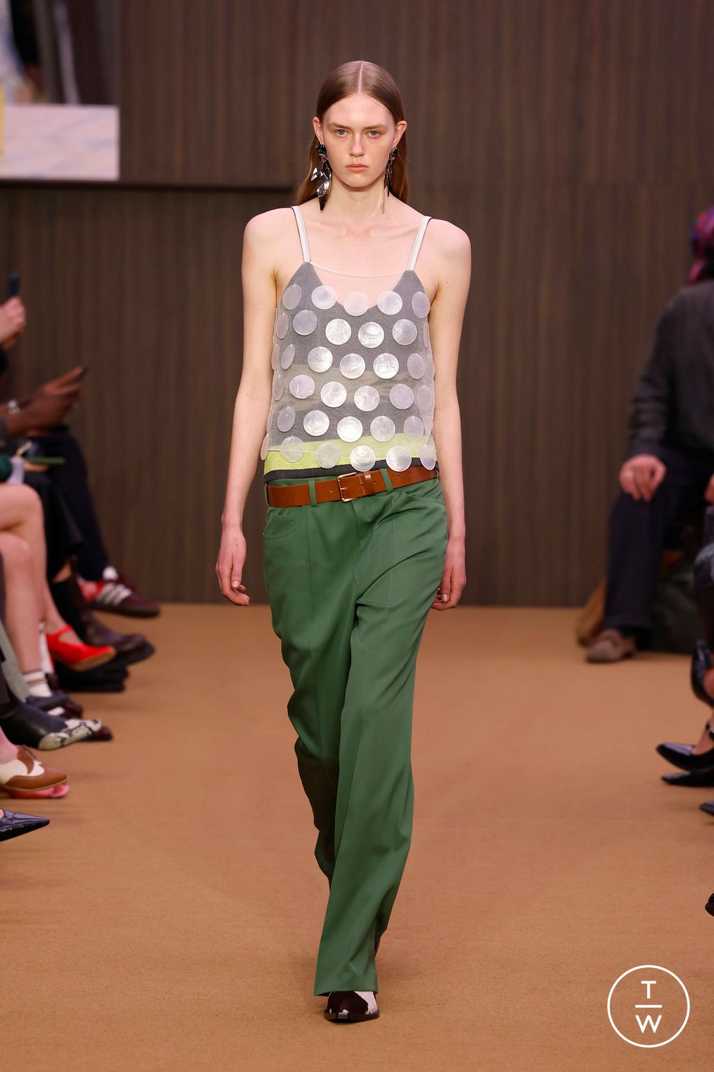 Fashion Week Milan Fall/Winter 2026 look 25 de la collection Marni womenswear