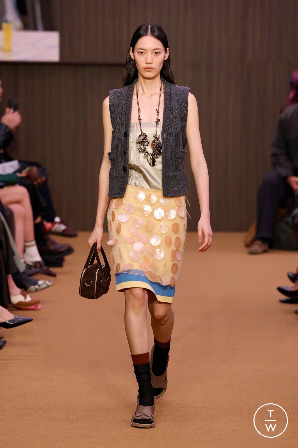 Fashion Week Milan Fall/Winter 2026 look 26 from the Marni collection womenswear