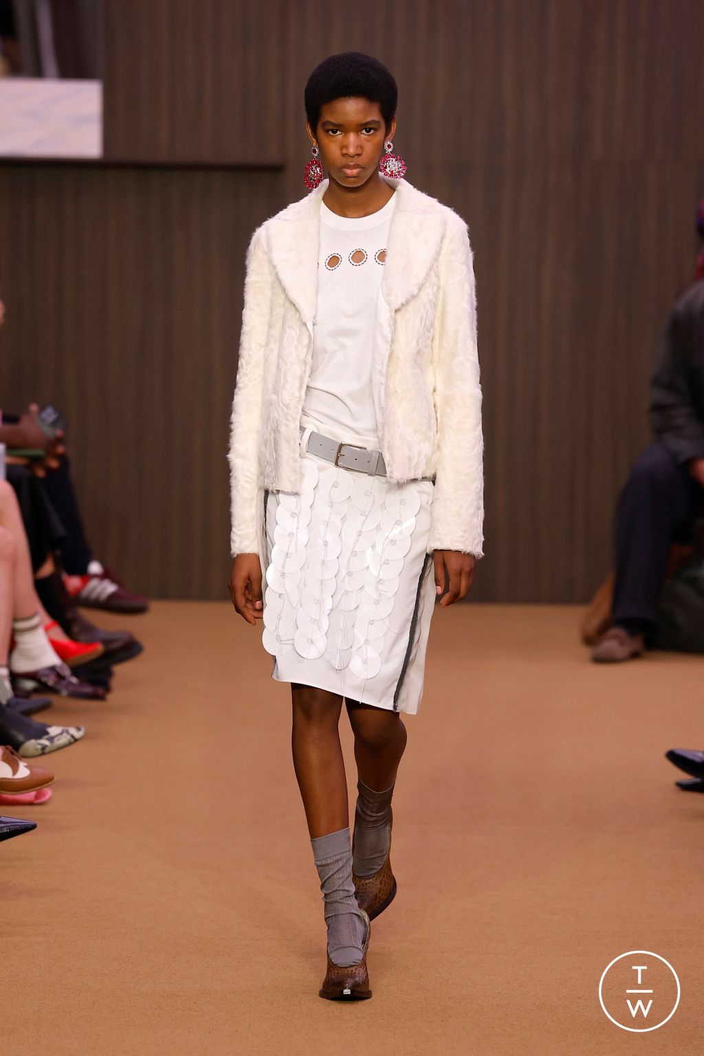 Fashion Week Milan Fall/Winter 2026 look 28 from the Marni collection womenswear