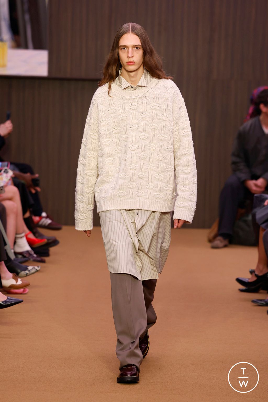 Fashion Week Milan Fall/Winter 2026 look 29 from the Marni collection womenswear