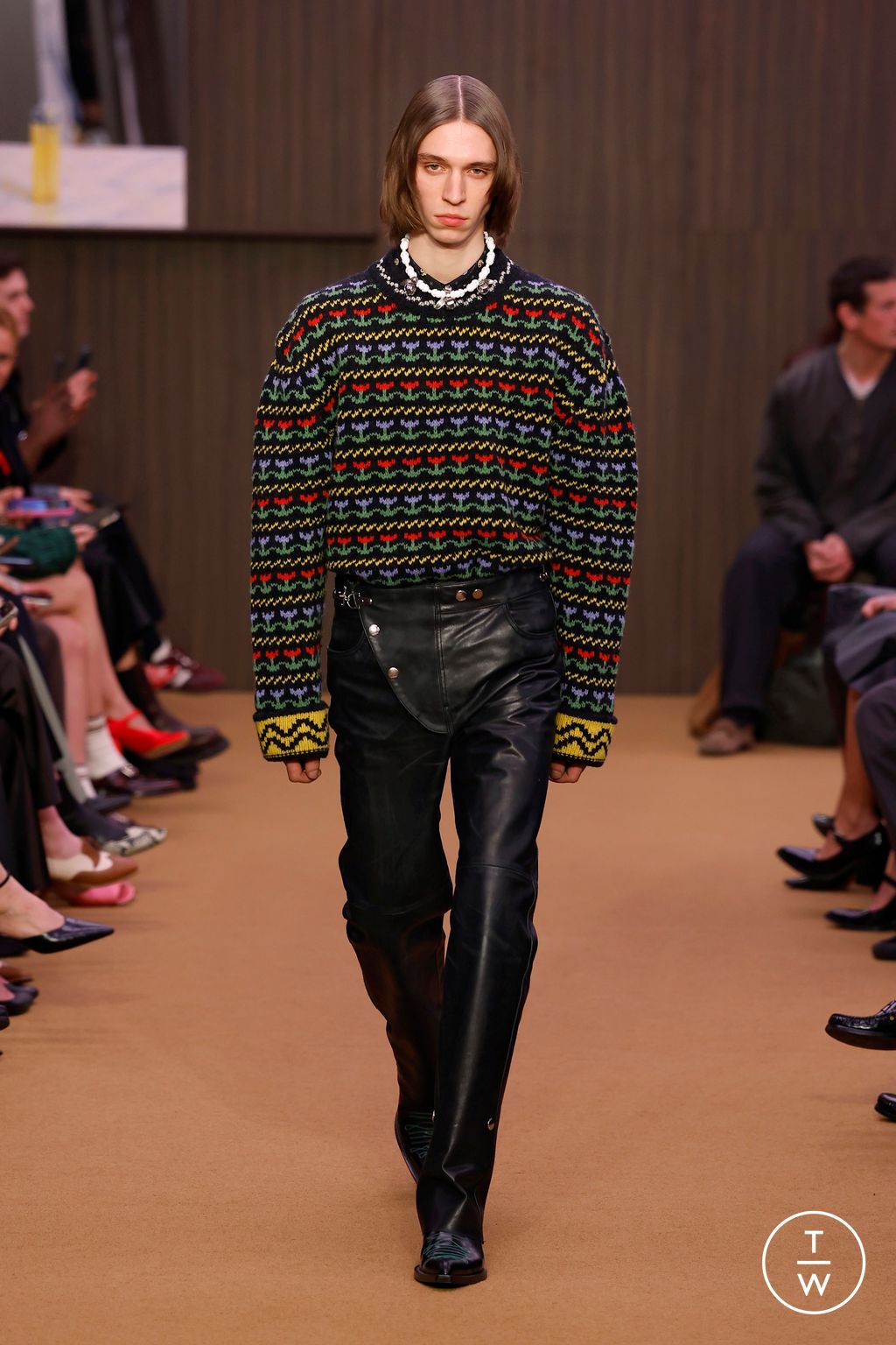 Fashion Week Milan Fall/Winter 2026 look 33 from the Marni collection womenswear