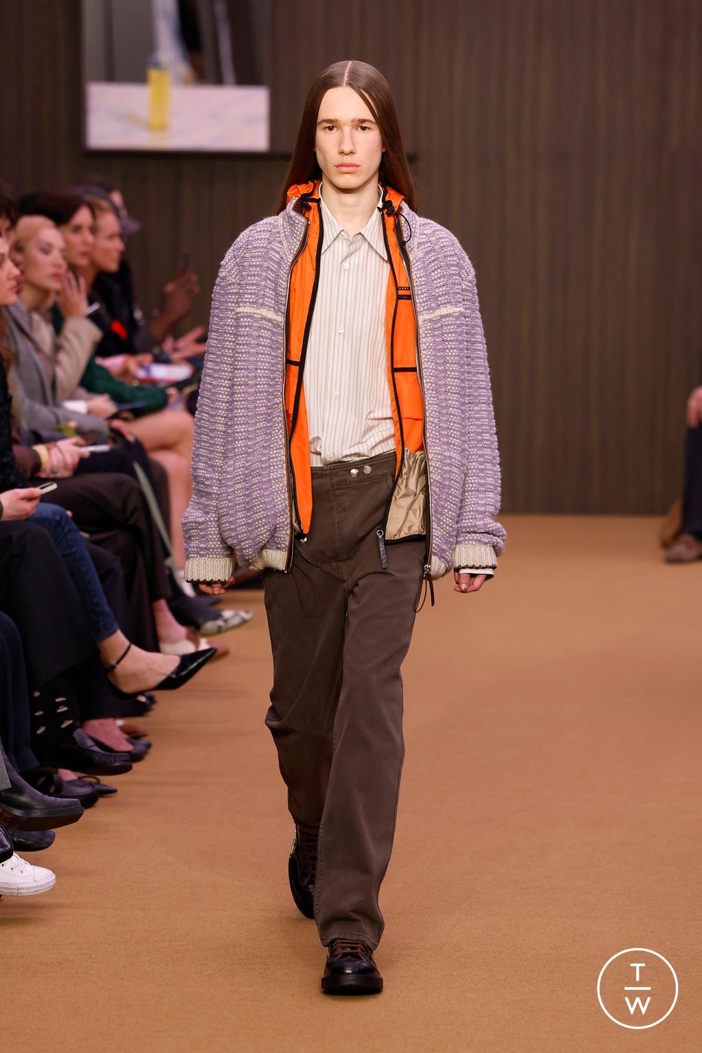 Fashion Week Milan Fall/Winter 2026 look 43 from the Marni collection womenswear