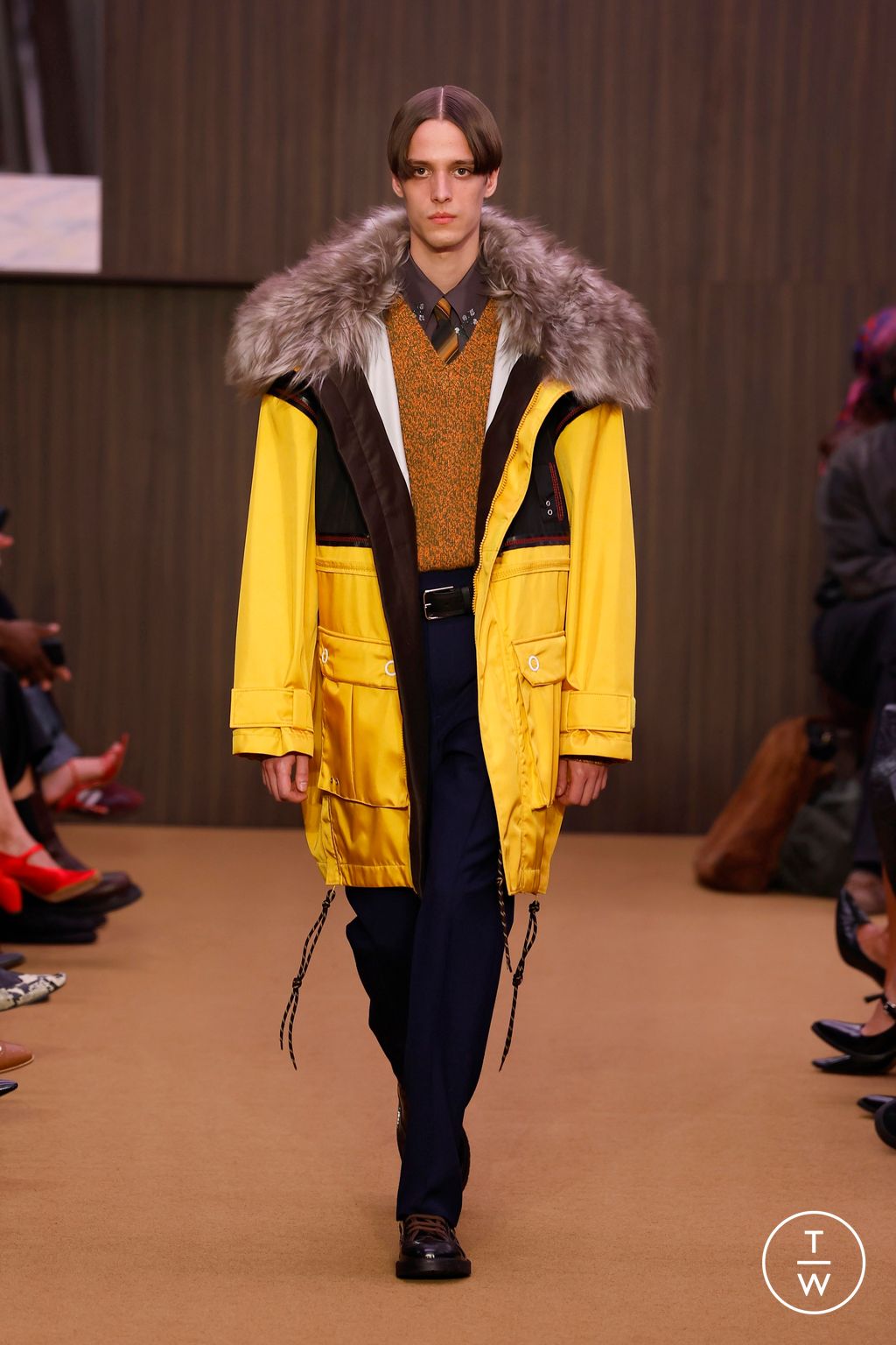Fashion Week Milan Fall/Winter 2026 look 48 from the Marni collection womenswear