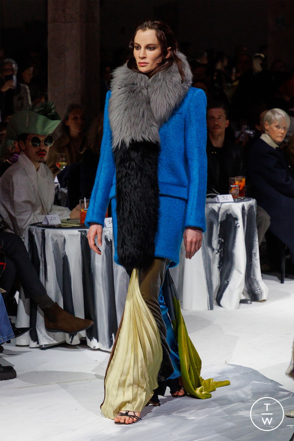 Fashion Week Milan Fall/Winter 2025 look 20 from the Marni collection 女装