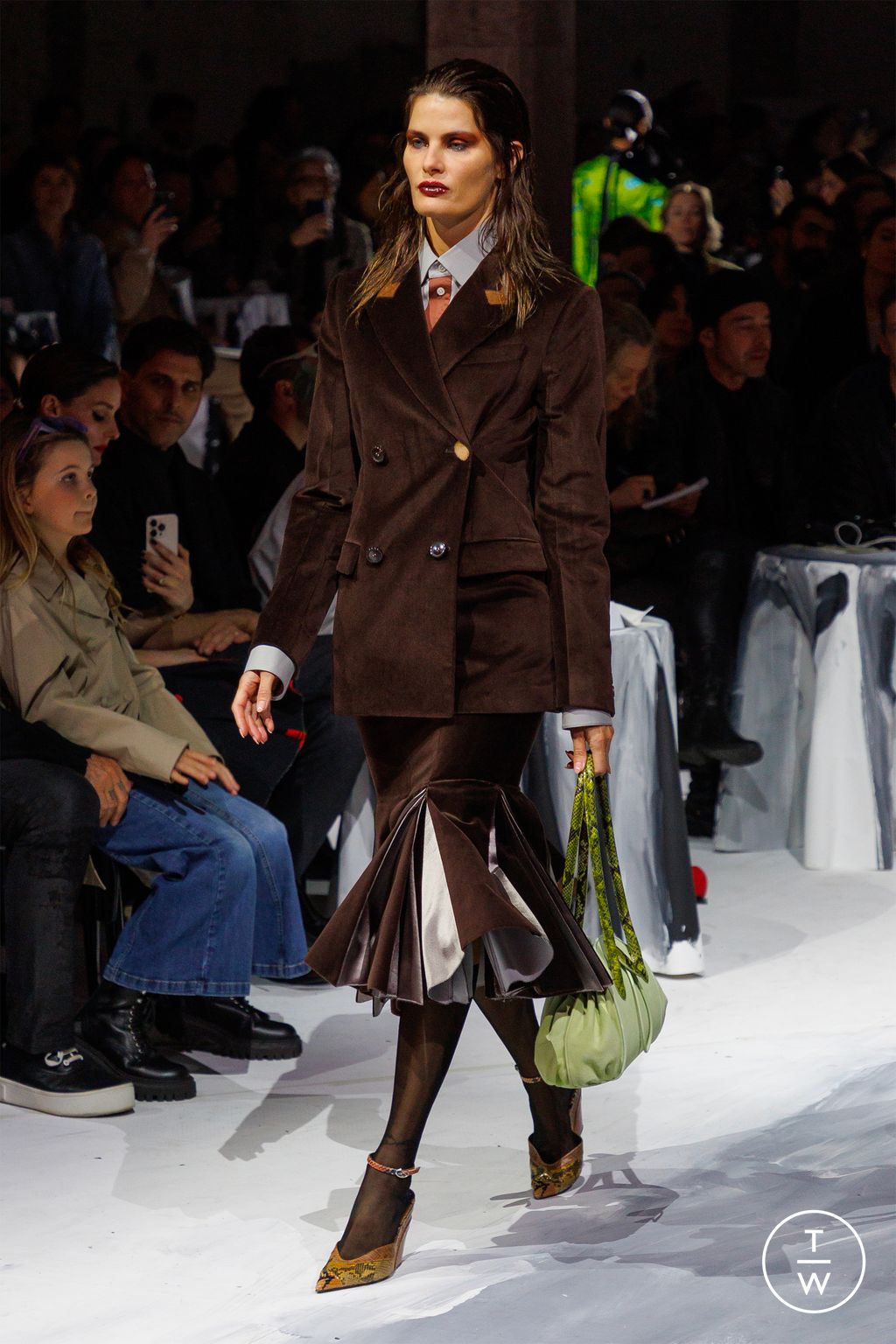 Fashion Week Milan Fall/Winter 2025 look 29 from the Marni collection womenswear