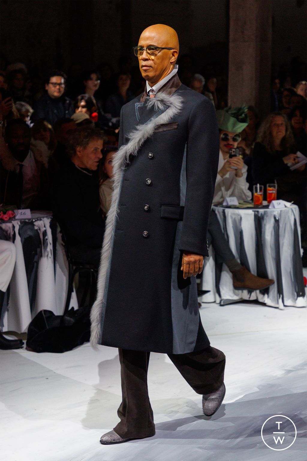 Fashion Week Milan Fall/Winter 2025 look 30 from the Marni collection 女装