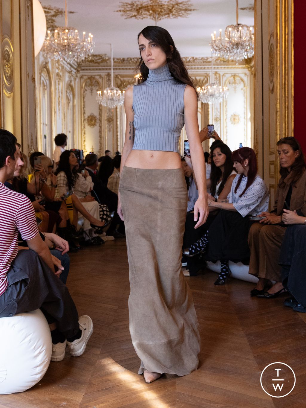 Fashion Week Paris Spring/Summer 2024 look 1 from the Marni collection womenswear