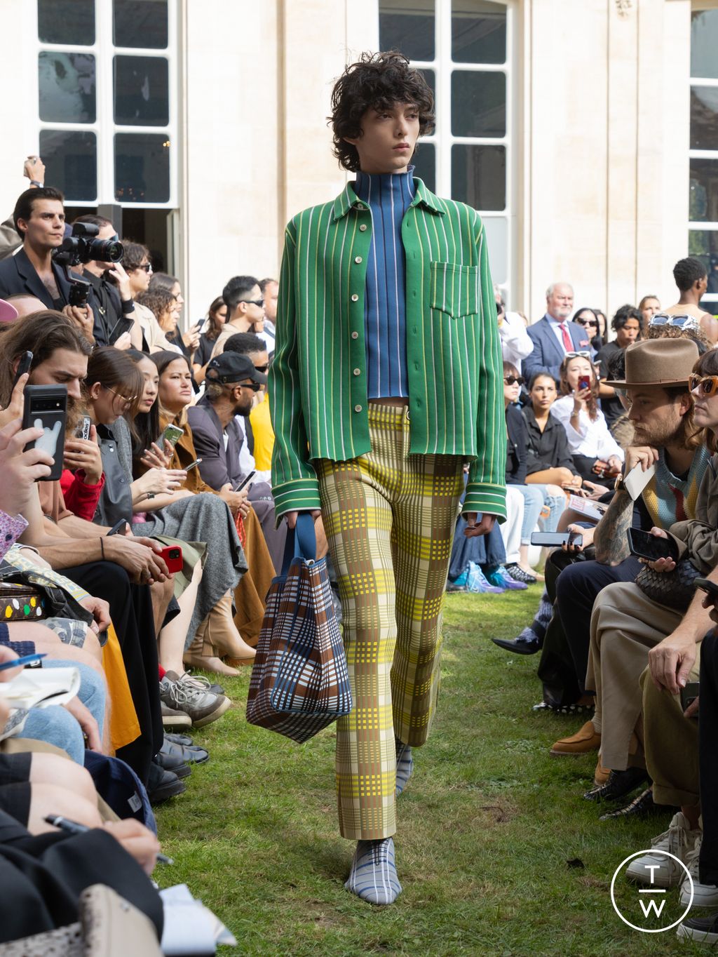 Fashion Week Paris Spring/Summer 2024 look 44 from the Marni collection womenswear