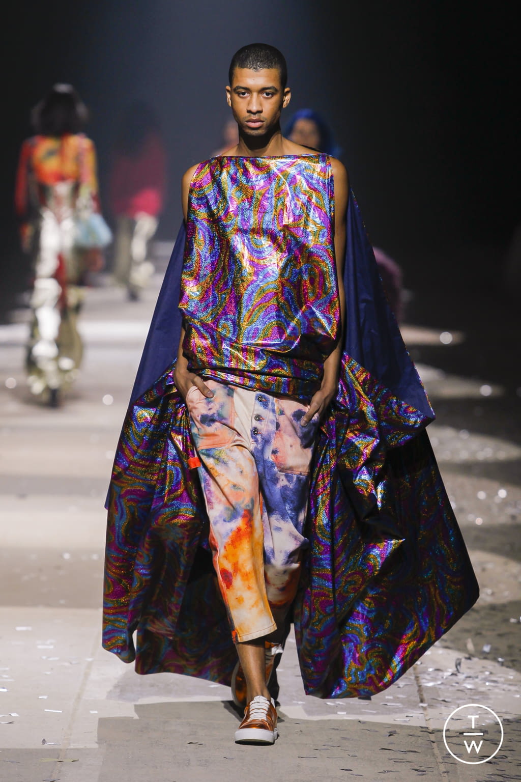 Fashion Week London Spring/Summer 2022 look 63 de la collection Marques' Almeida womenswear