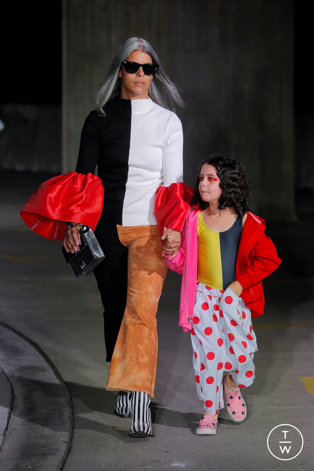 Fashion Week London Spring/Summer 2023 look 41 from the Marques' Almeida collection womenswear