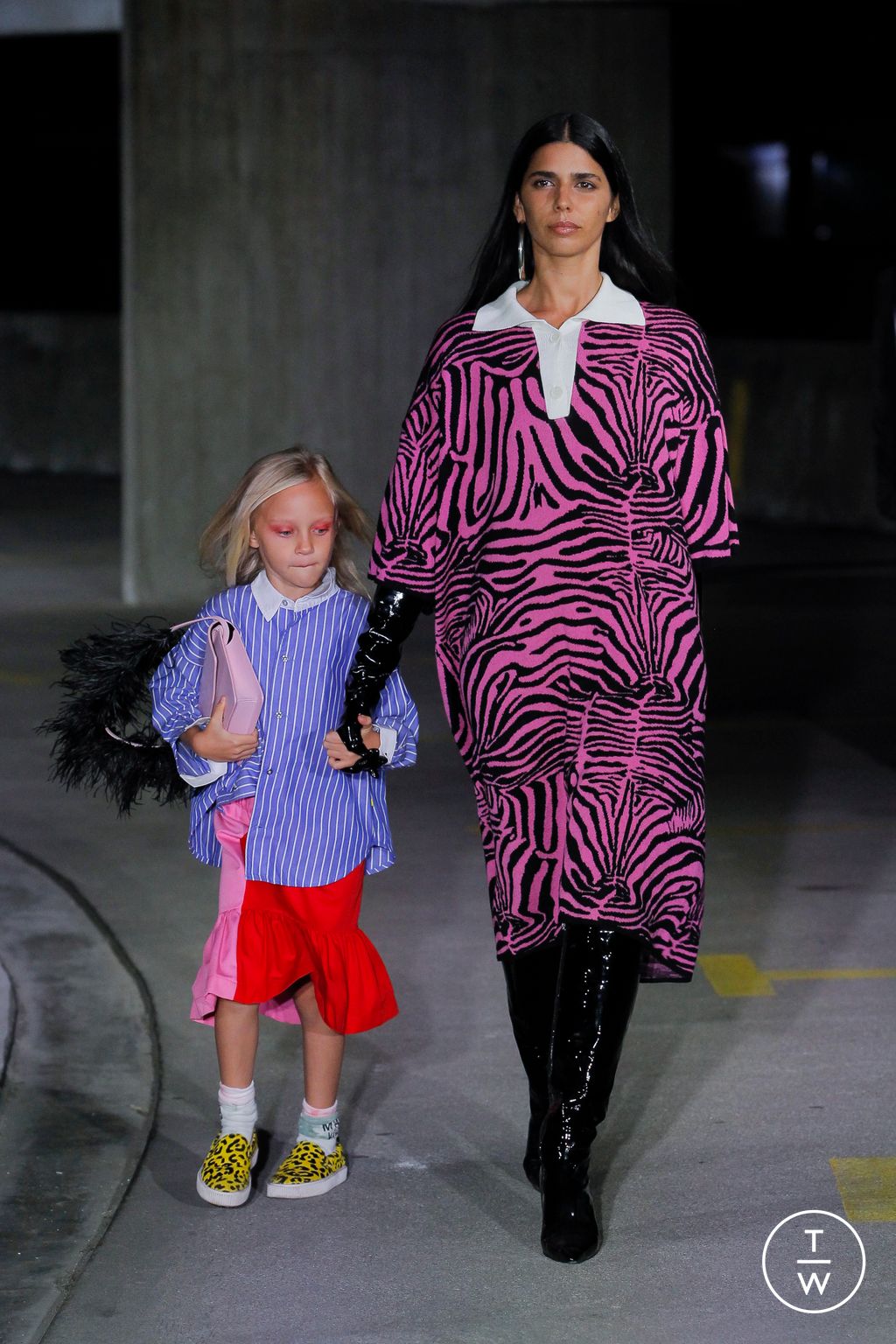Fashion Week London Spring/Summer 2023 look 52 from the Marques' Almeida collection womenswear