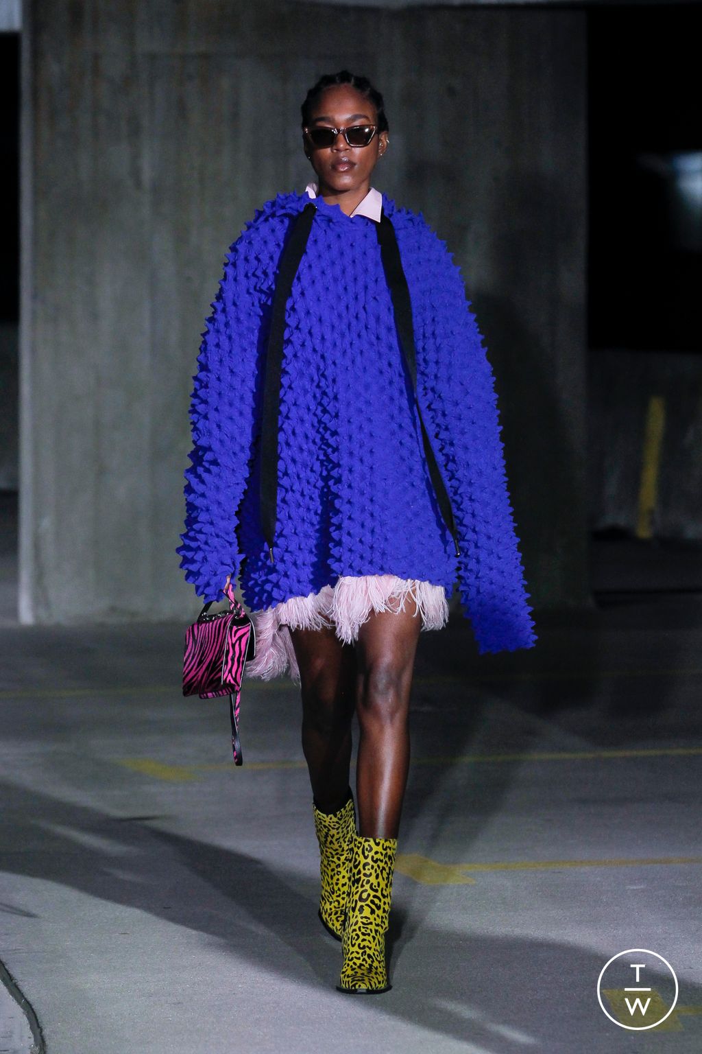 Fashion Week London Spring/Summer 2023 look 54 from the Marques' Almeida collection womenswear