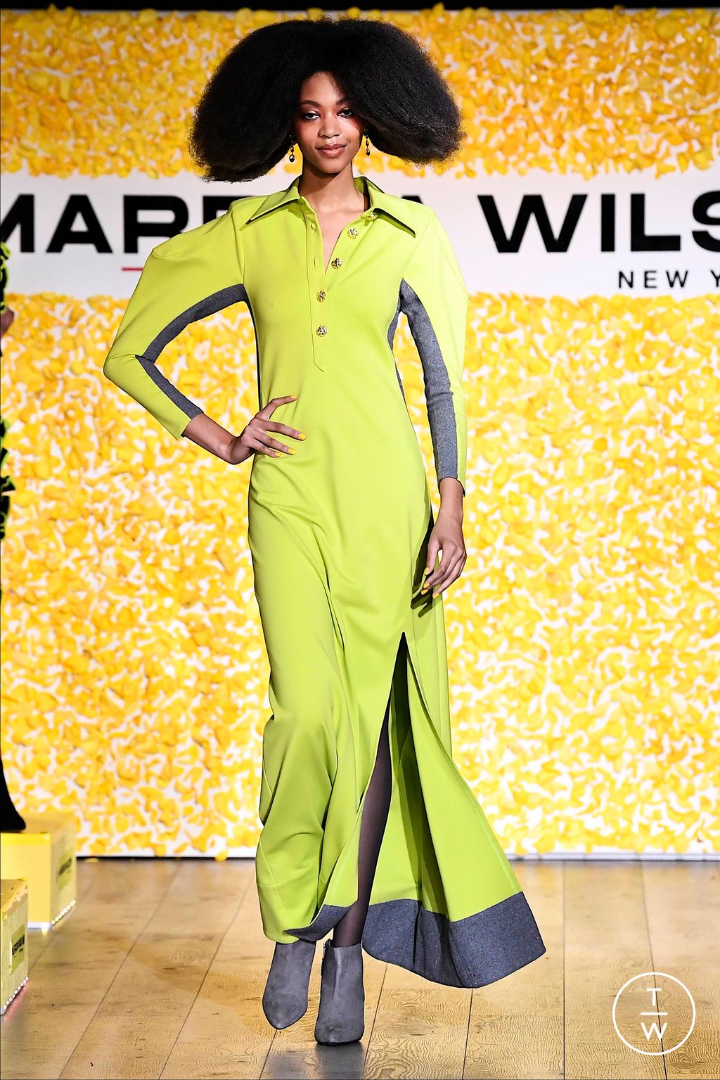 Fashion Week New York Fall/Winter 2023 look 8 from the Marrisa Wilson collection 女装