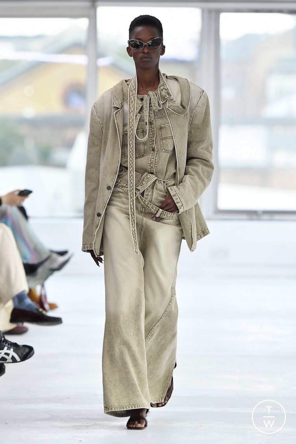 Fashion Week London Spring/Summer 2024 look 6 from the Marrknull collection womenswear