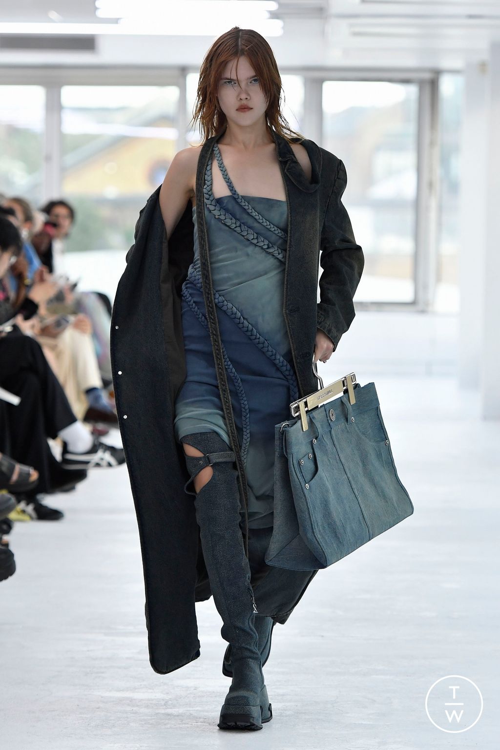 Fashion Week London Spring/Summer 2024 look 18 from the Marrknull collection 女装