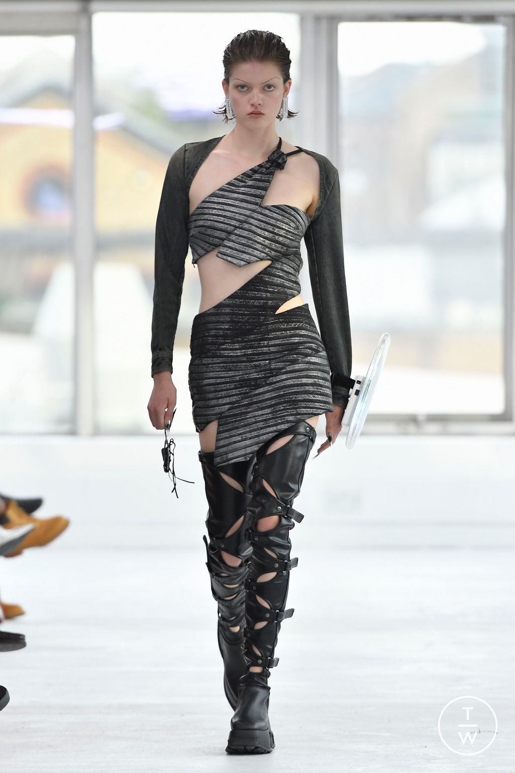 Fashion Week London Spring/Summer 2024 look 22 from the Marrknull collection womenswear