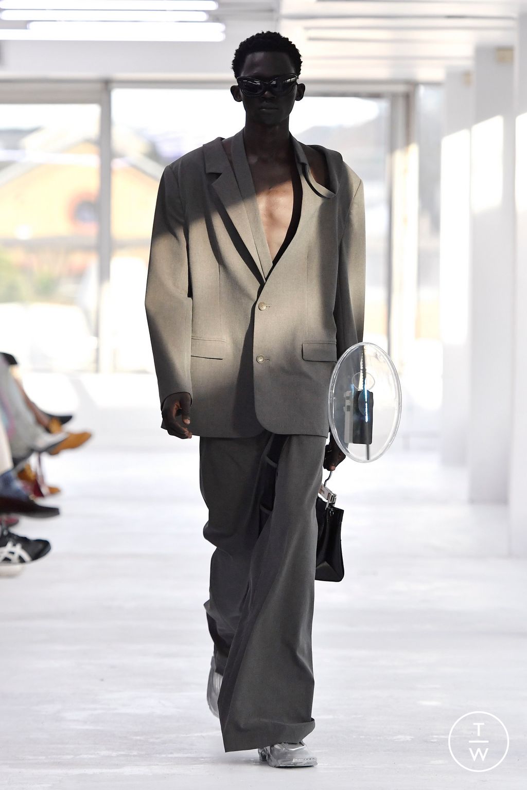 Fashion Week London Spring/Summer 2024 look 24 from the Marrknull collection womenswear