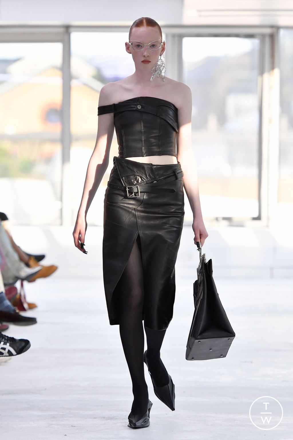 Fashion Week London Spring/Summer 2024 look 25 from the Marrknull collection 女装