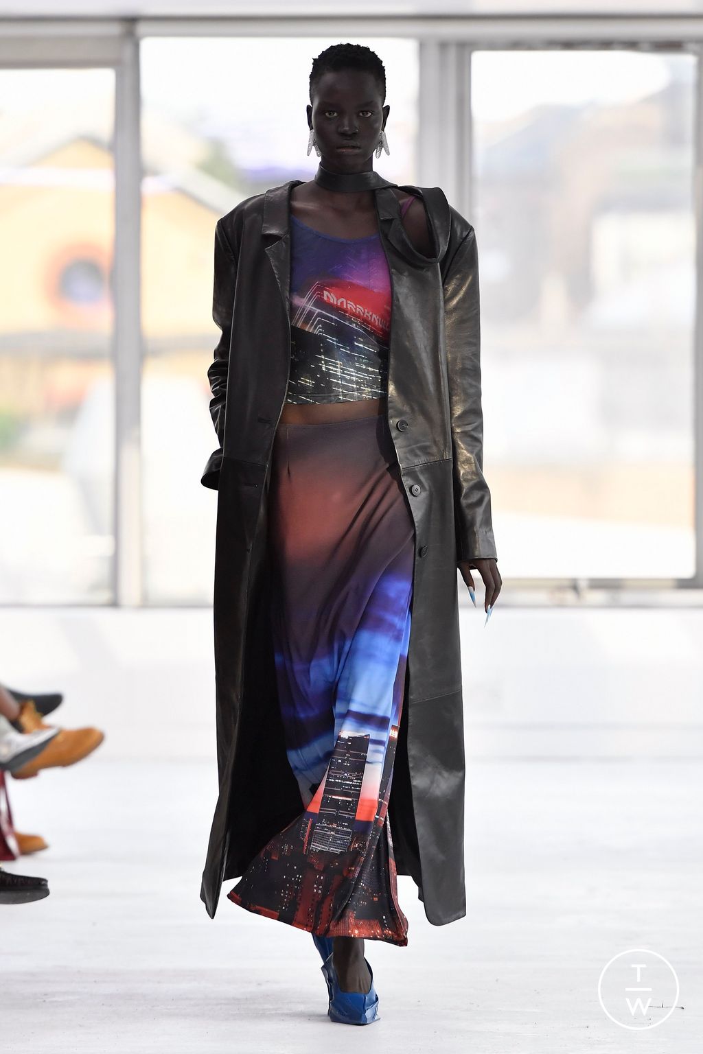 Fashion Week London Spring/Summer 2024 look 27 from the Marrknull collection 女装
