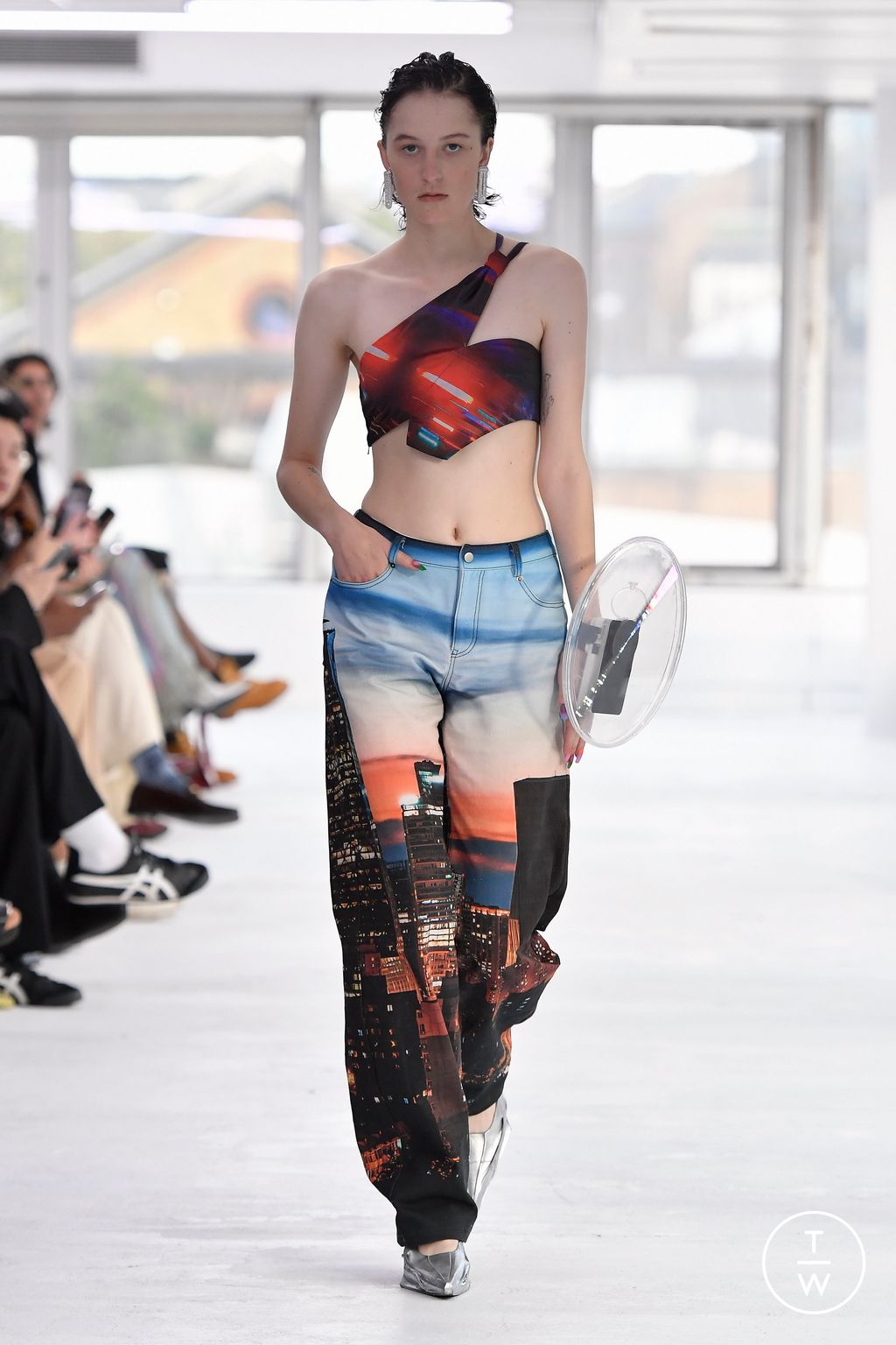 Fashion Week London Spring/Summer 2024 look 28 from the Marrknull collection womenswear