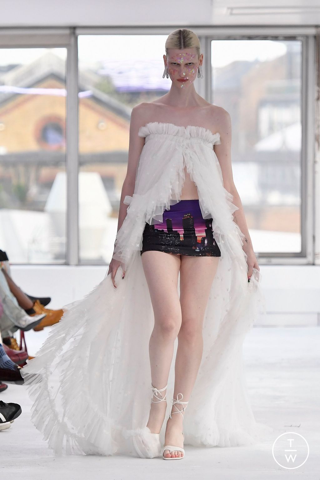 Fashion Week London Spring/Summer 2024 look 30 from the Marrknull collection 女装
