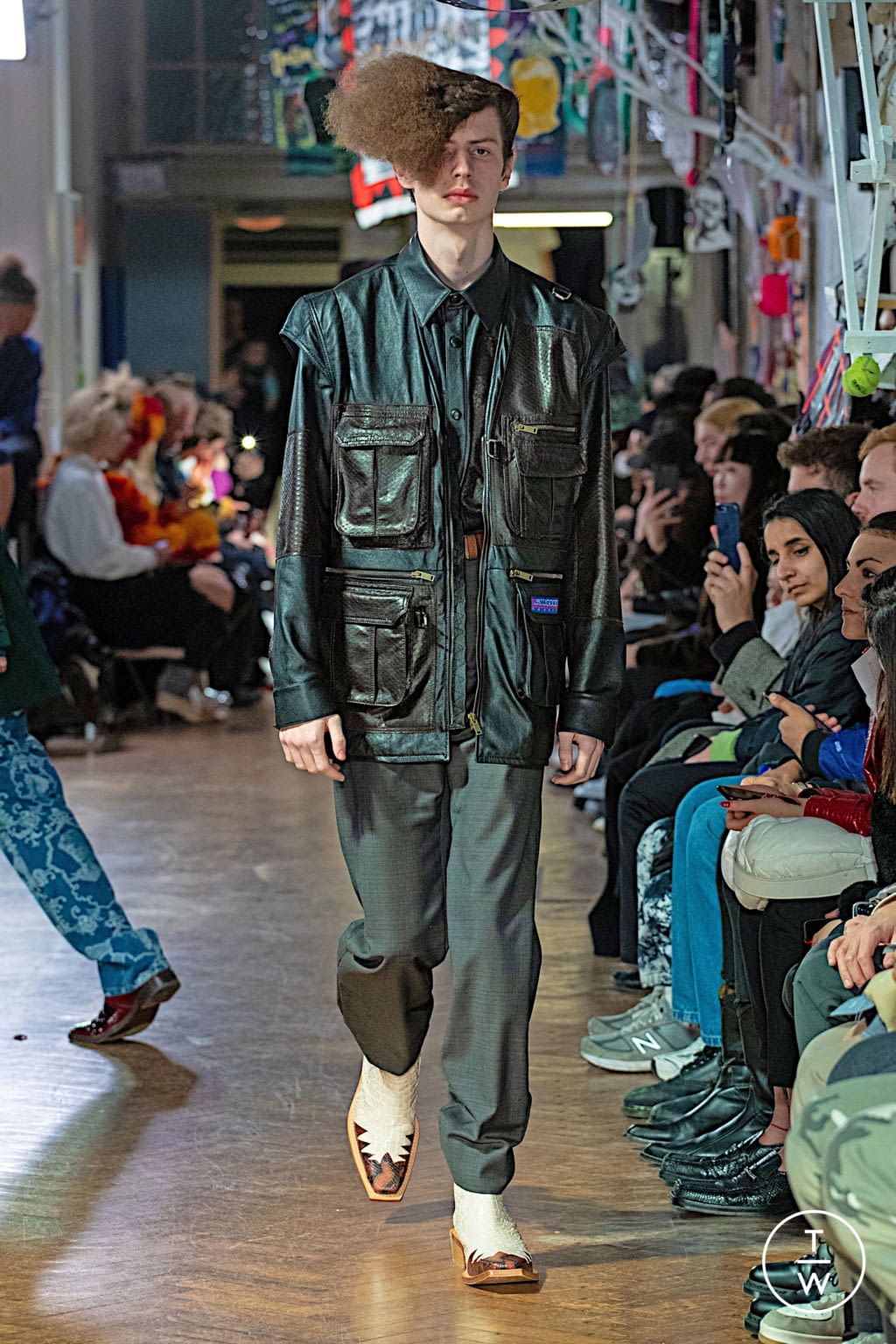 Fashion Week London Fall/Winter 2020 look 1 from the Martine Rose collection 男装