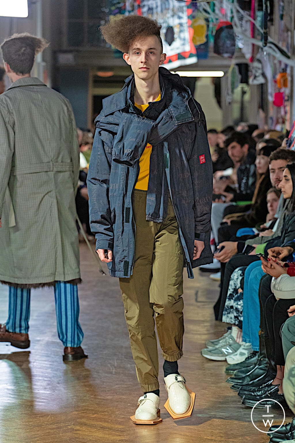 Fashion Week London Fall/Winter 2020 look 23 from the Martine Rose collection menswear