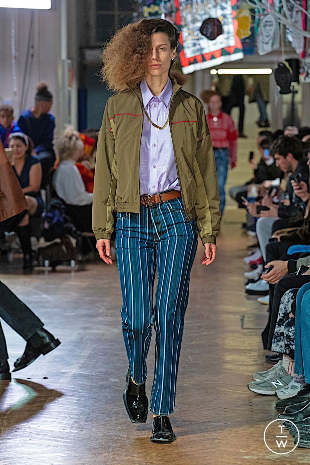 Fashion Week London Fall/Winter 2020 look 24 from the Martine Rose collection menswear