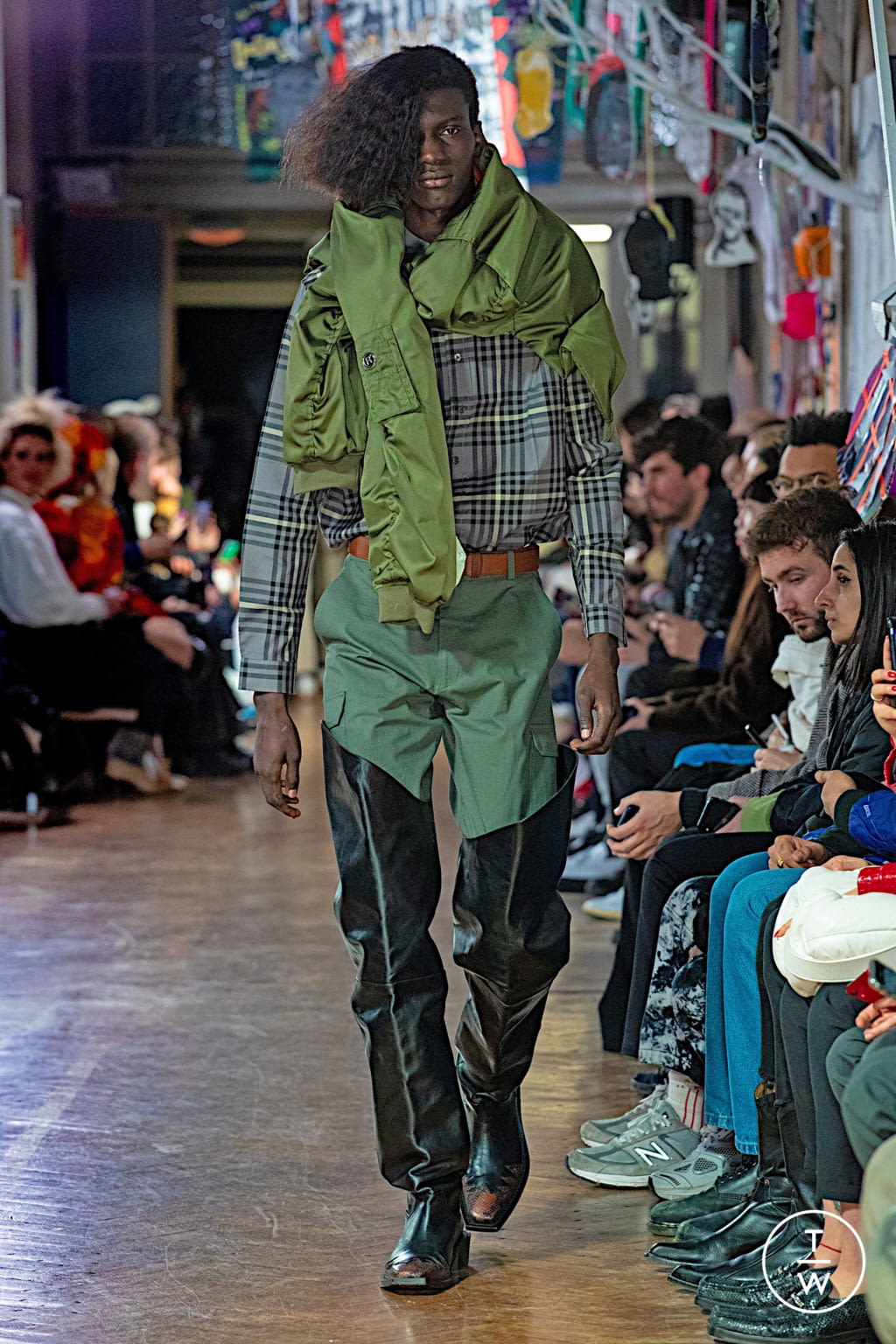 Fashion Week London Fall/Winter 2020 look 31 de la collection Martine Rose menswear