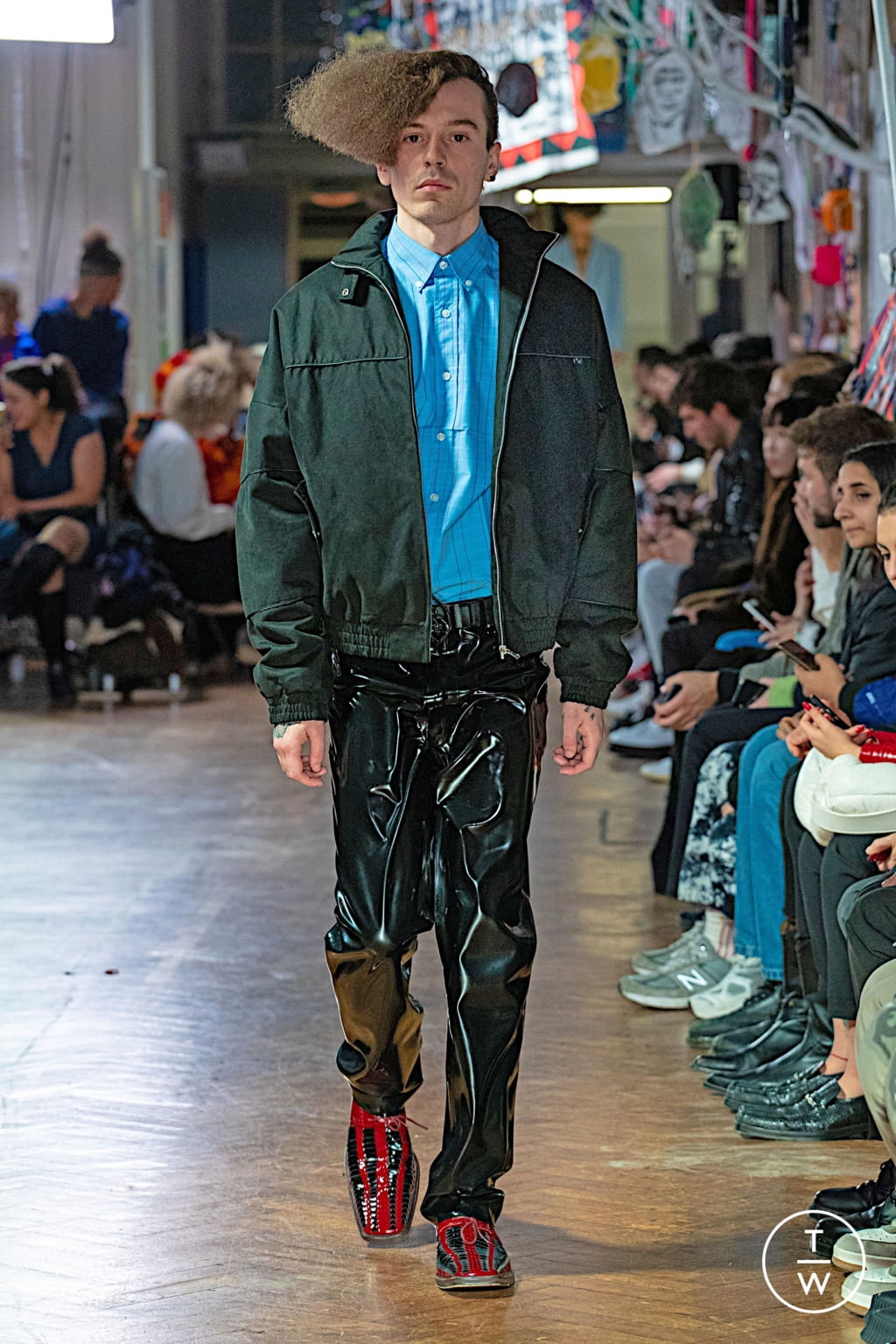 Fashion Week London Fall/Winter 2020 look 33 from the Martine Rose collection menswear