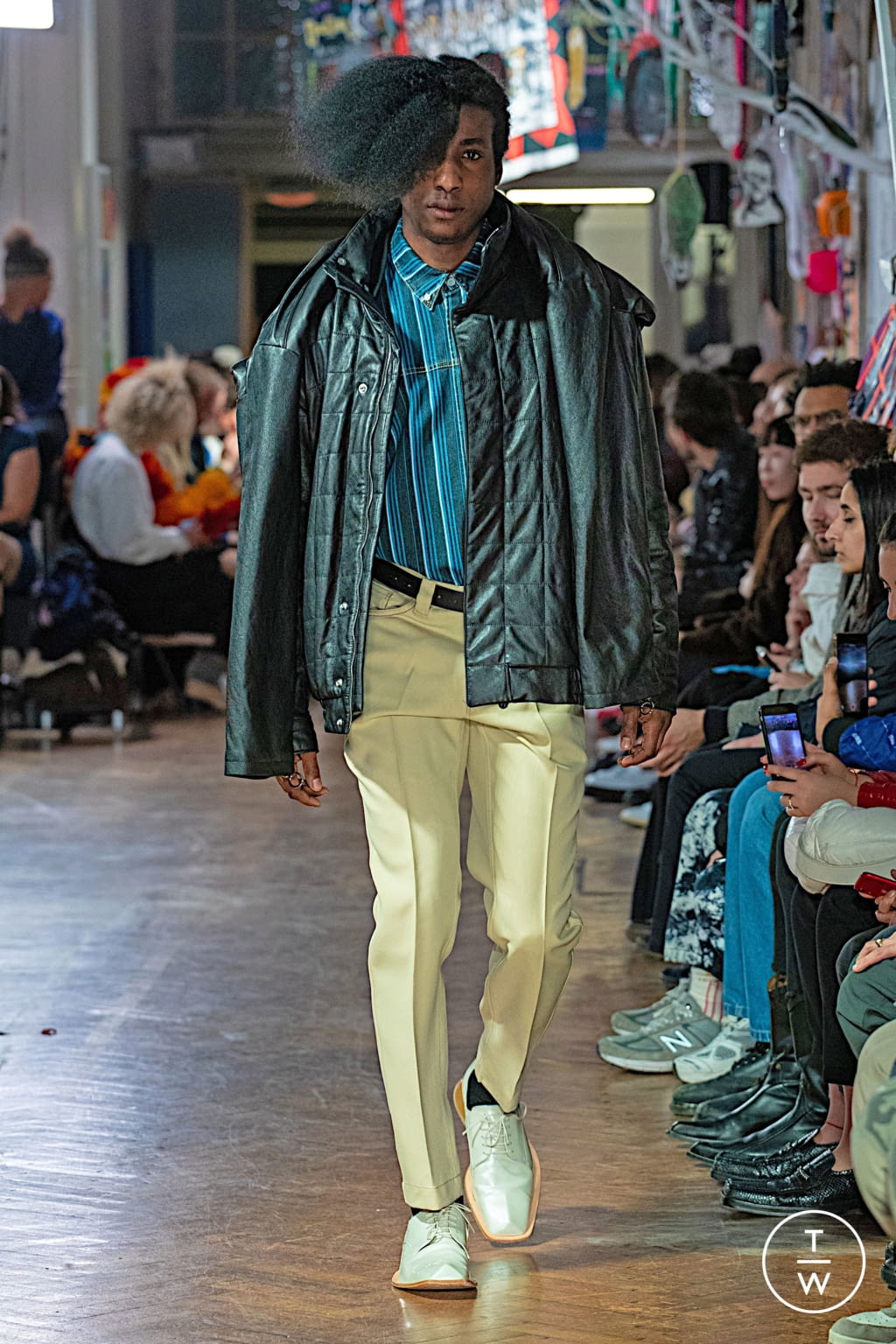 Fashion Week London Fall/Winter 2020 look 36 from the Martine Rose collection 男装