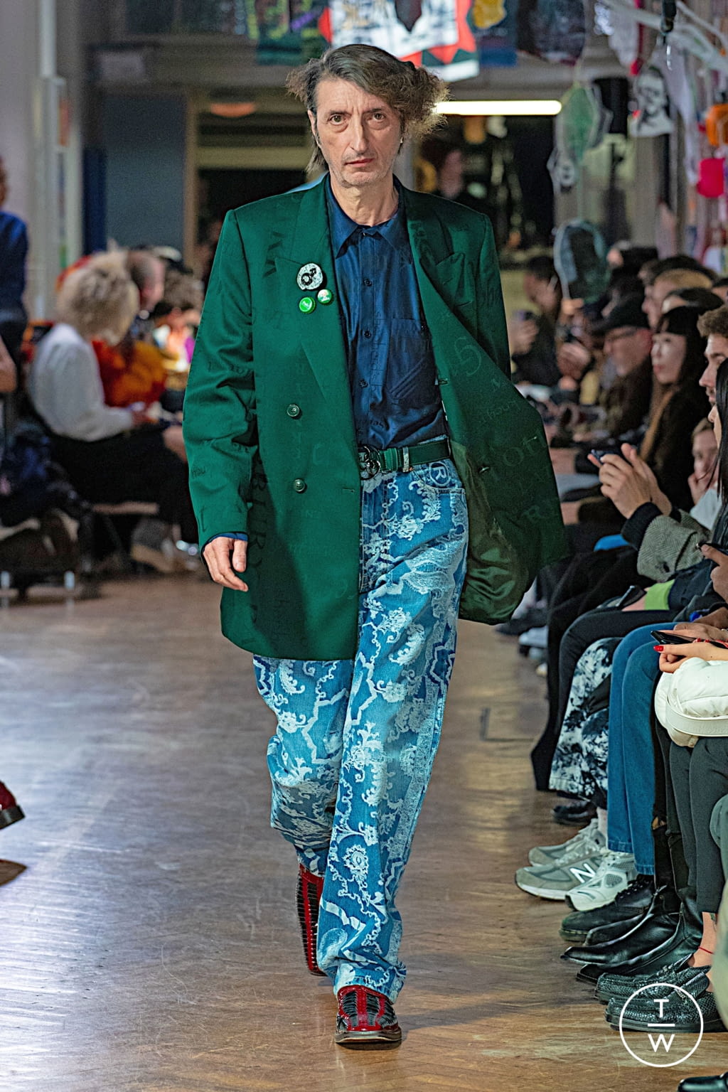 Fashion Week London Fall/Winter 2020 look 40 from the Martine Rose collection menswear