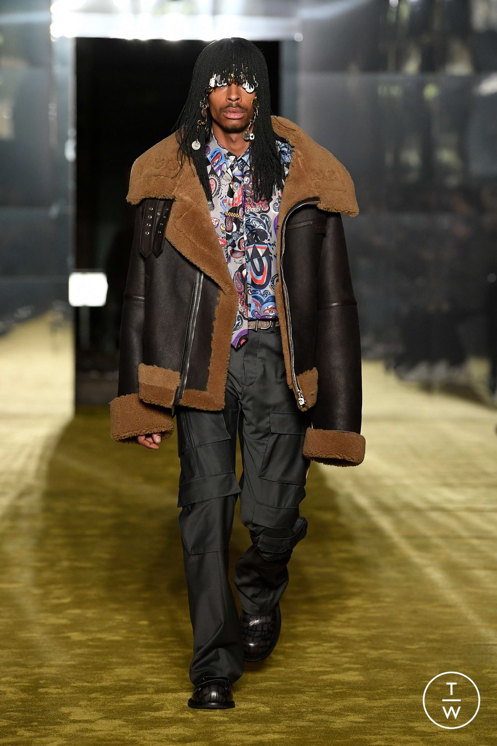 Fashion Week Florence - Pitti Fall/Winter 2023 look 10 from the Martine Rose collection menswear