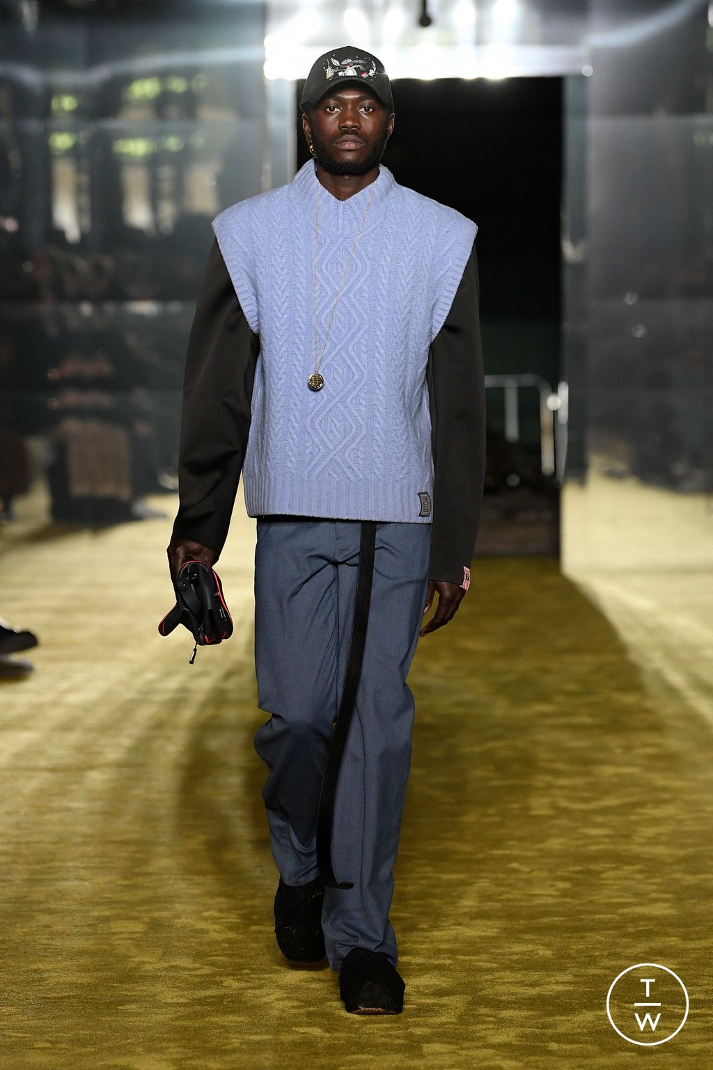 Fashion Week Florence - Pitti Fall/Winter 2023 look 17 from the Martine Rose collection menswear