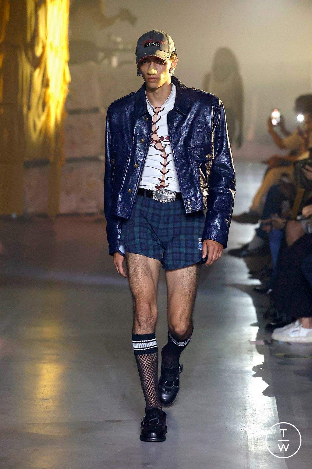 Fashion Week Milan Spring-Summer 2025 look 7 from the Martine Rose collection menswear