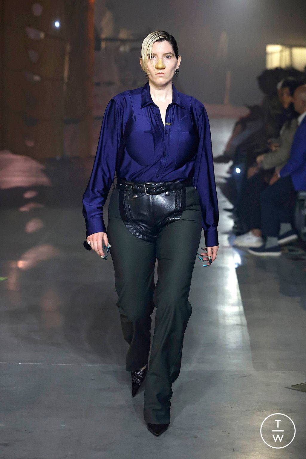 Fashion Week Milan Spring-Summer 2025 look 21 de la collection Martine Rose menswear