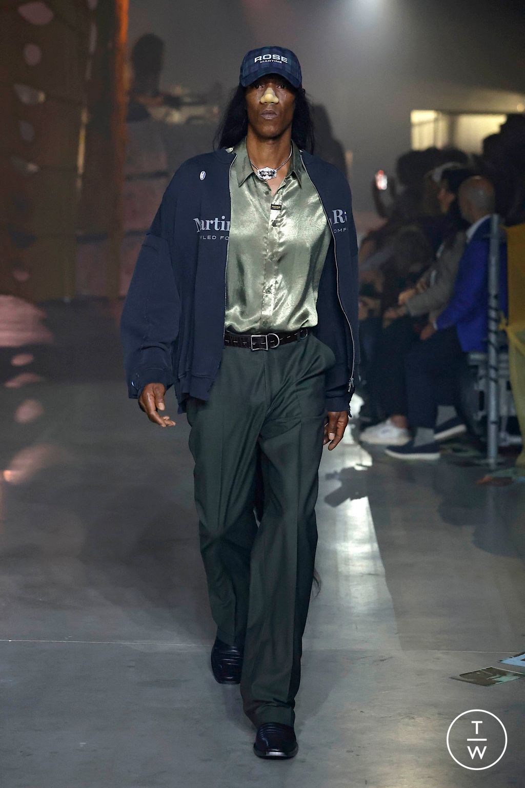 Fashion Week Milan Spring-Summer 2025 look 22 from the Martine Rose collection menswear