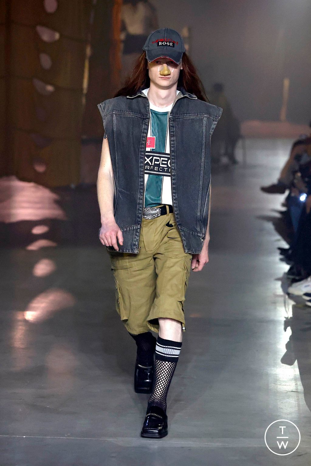 Fashion Week Milan Spring-Summer 2025 look 29 from the Martine Rose collection menswear