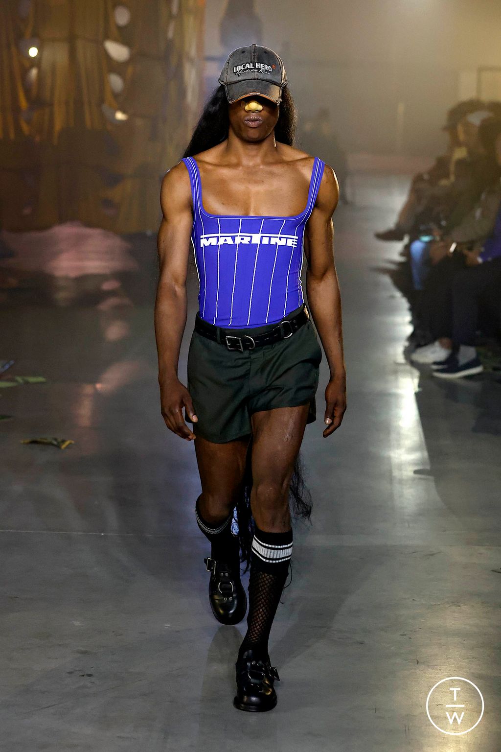 Fashion Week Milan Spring/Summer 2025 look 33 from the Martine Rose collection menswear