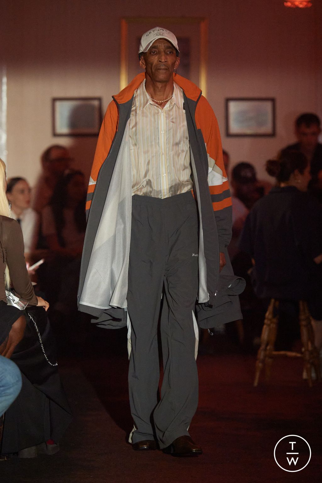 Fashion Week London Spring/Summer 2024 look 34 from the Martine Rose collection menswear