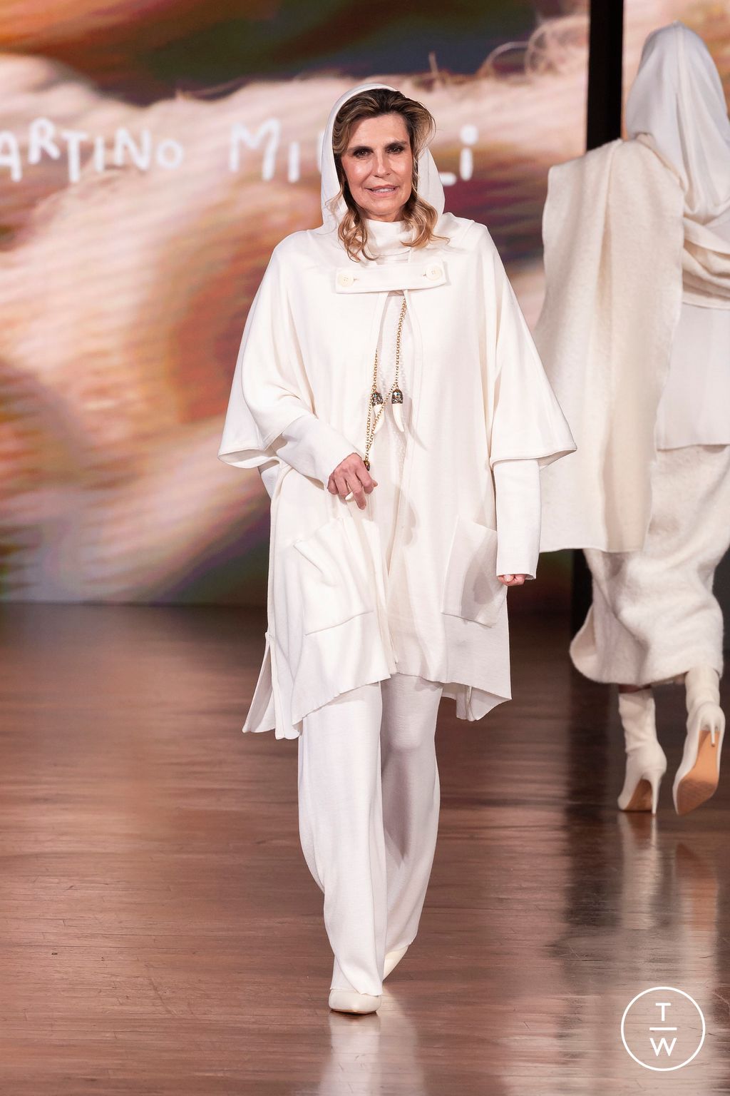 Fashion Week Milan Fall/Winter 2024 look 5 from the Martino Midali collection womenswear