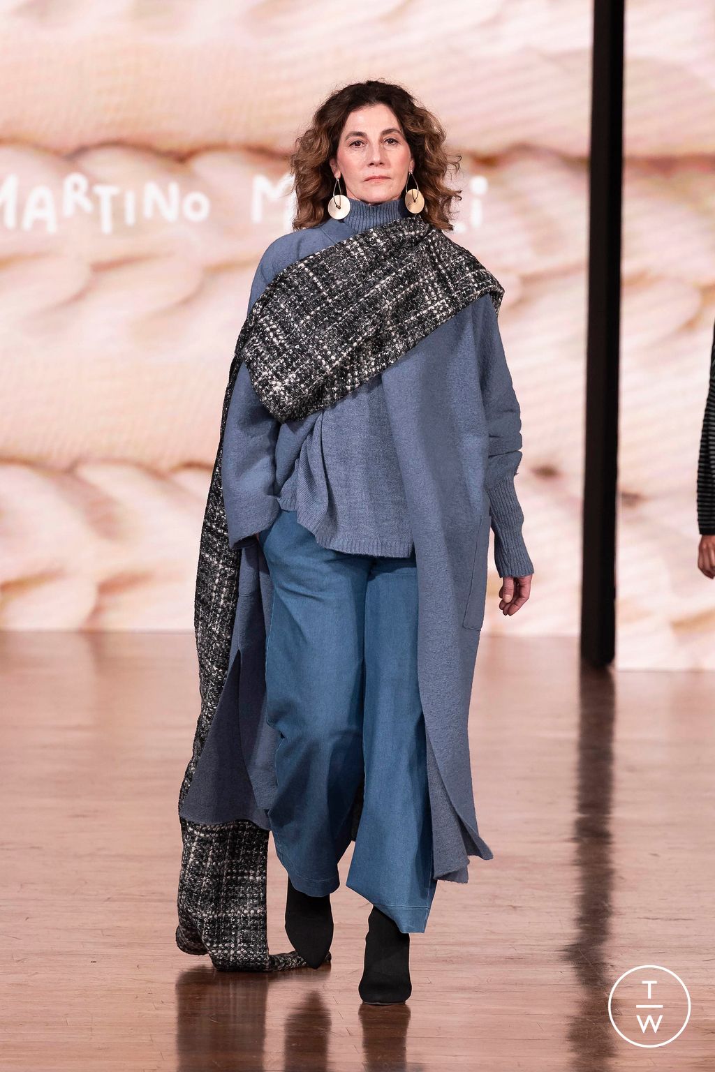 Fashion Week Milan Fall/Winter 2024 look 9 from the Martino Midali collection 女装