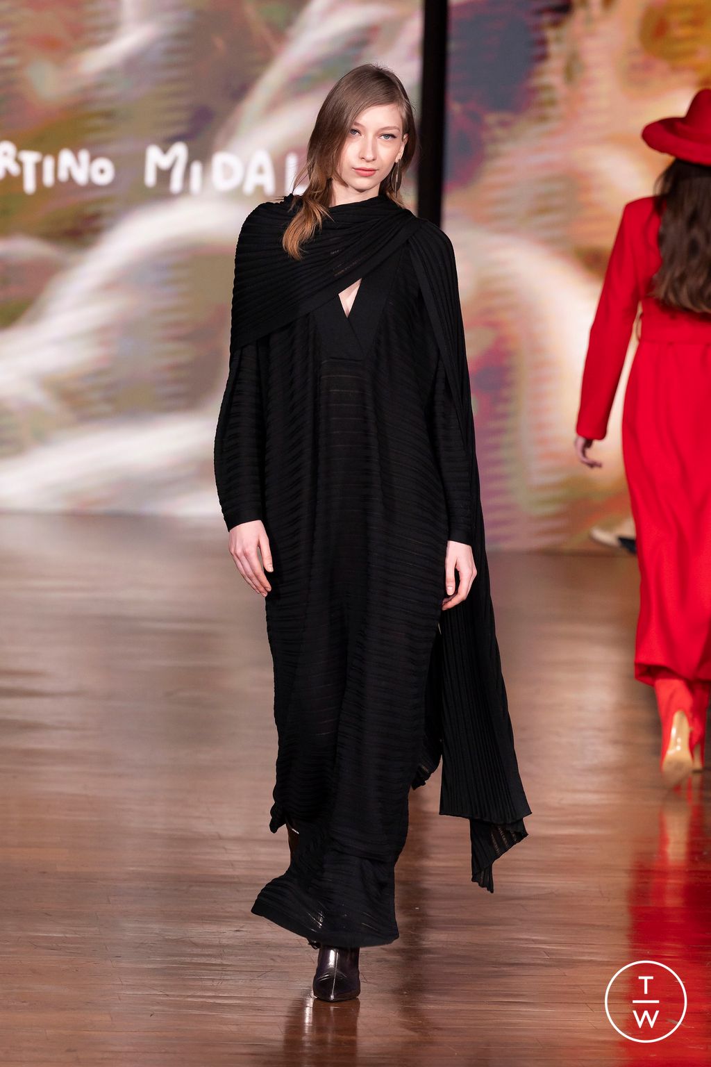 Fashion Week Milan Fall/Winter 2024 look 14 from the Martino Midali collection womenswear