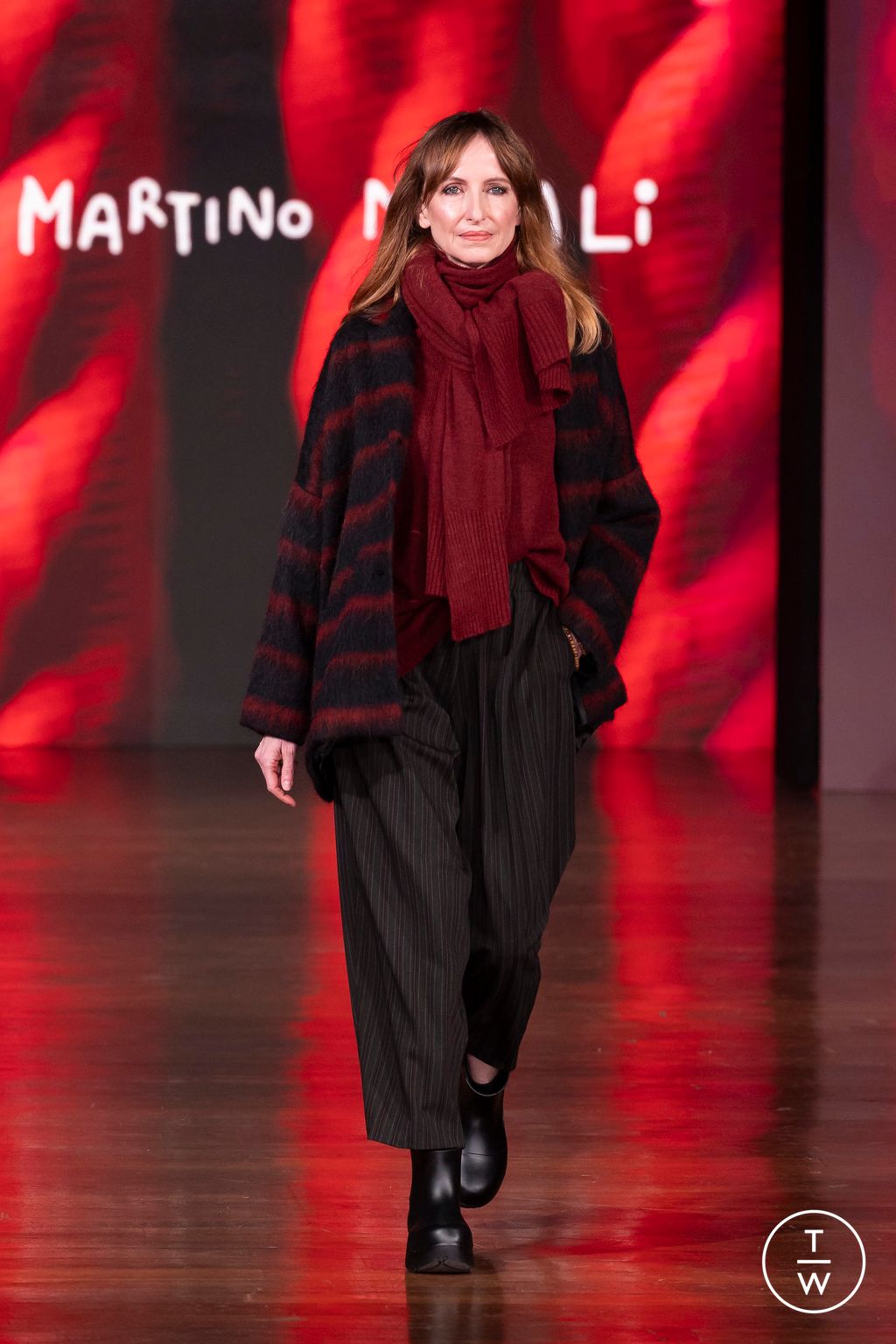 Fashion Week Milan Fall/Winter 2024 look 15 from the Martino Midali collection womenswear